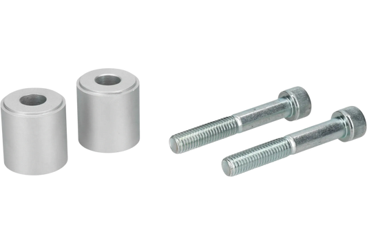 Yakk EXP - Handlebar Riser/Lift - Satin Aluminum - 30 mm - Gas Gas ES/SM 700 (22-25), Husqvarna 701 Enduro/Supermoto (16-25), KTM 690 Enduro/SMC (08-23), KTM Supermoto 690 (07-10)