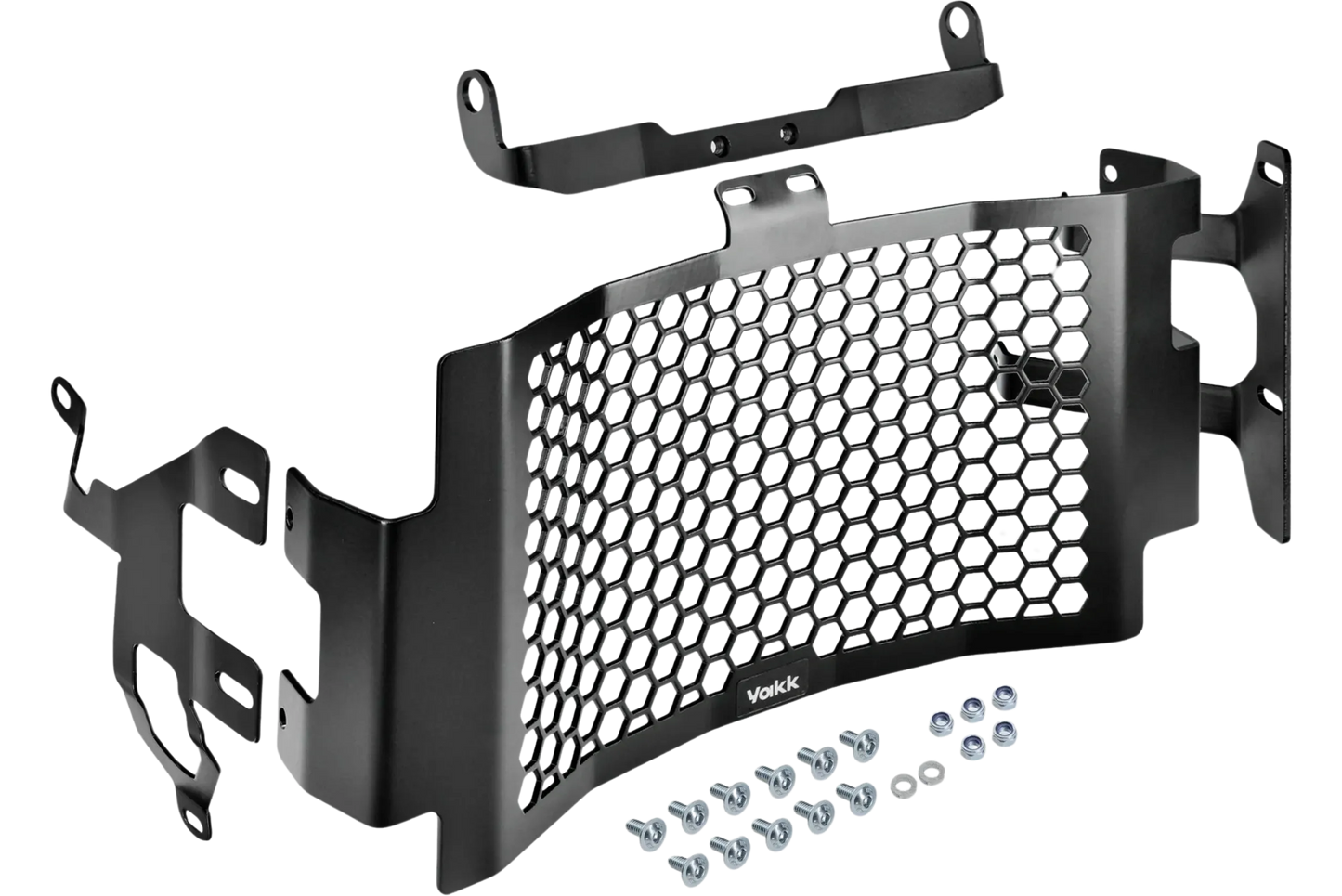 Yakk EXP - Radiator Guard - Black coated Aluminum - Husqvarna 701 Enduro/Supermoto (16-25)