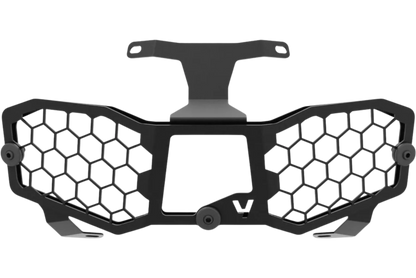 Yakk EXP - Headlight Guard - Removable - Black - KOVE 800X/Rally/Pro (24-26)