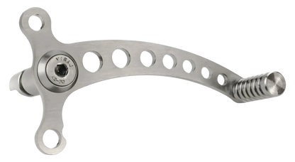 Two Hands Motorcycles/KEDO - Decompression Lever - 'Drilled' - Stainless Steel - SR400 SR500 TT500 XT500