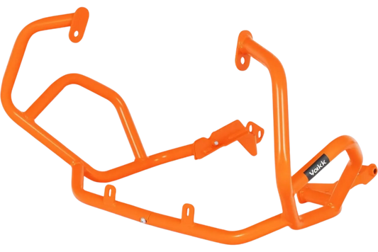 Yakk EXP - Crash Bar - Lower - Orange - KTM 790 Adventure (19-22), KTM 890 Adventure (21-22)