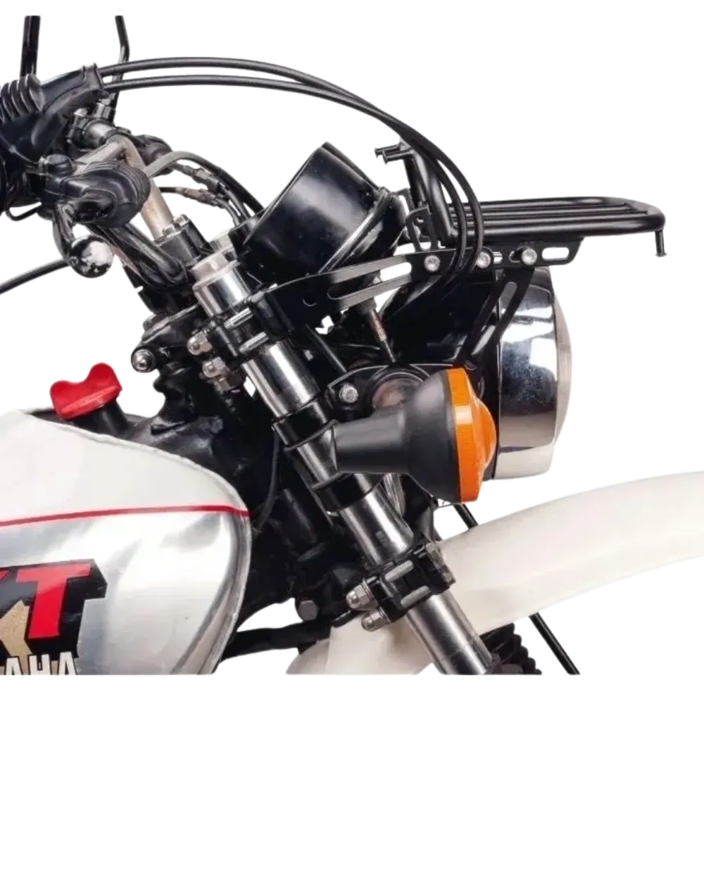 *NEW ITEM* Front Luggage Rack - Black Stainless Steel - Adjustable - XT500