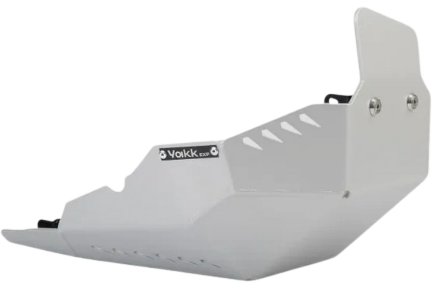 Yakk EXP -Skid plate - Satin Natural Aluminum - Husqvarna 701 Supermoto/Enduro (16-25), KTM SMC 690 R (19-25), KTM Enduro 690 R (19-25), Gas Gas 700 ES/SM (22-25)
