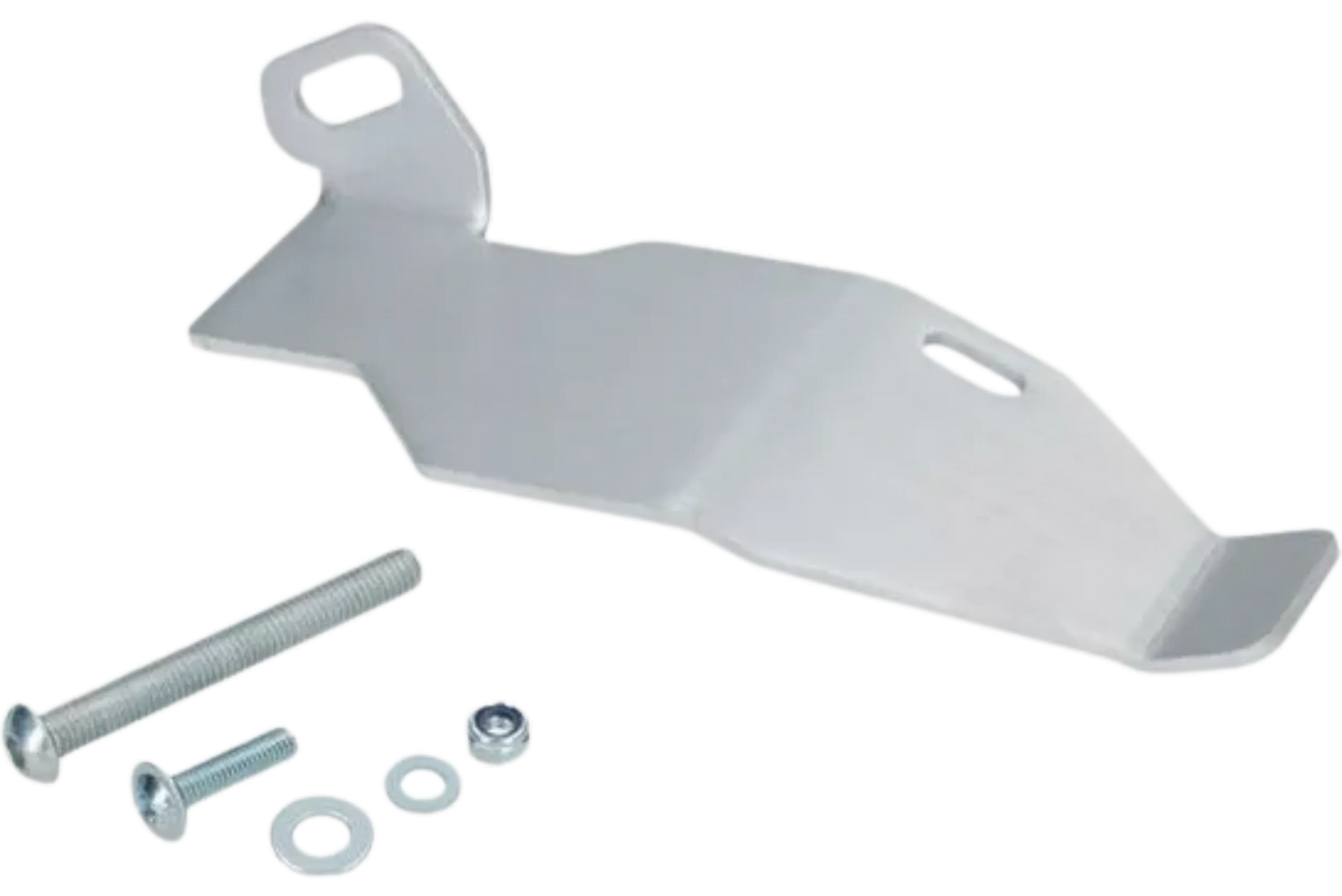 Yakk EXP - Rear Brake Master Cylinder Cover - Satin Brushed Natural Aluminum - Husqvarna 701 Supermoto/Enduro (16-25), KTM SMC 690 R (19-25), KTM Enduro 690 R (19-25), Gas Gas 700 ES/SM (22-25)