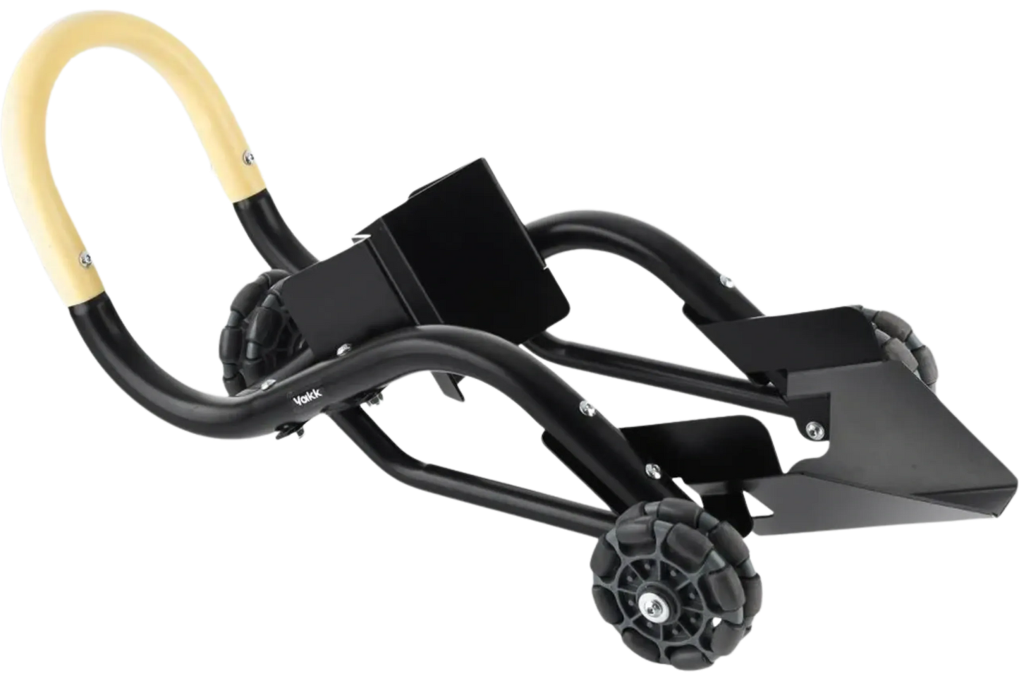 Yakk EXP 'AXEL' - Premium Motorcycle Front Stand - Multi Wheel/Omni Wheel Stand - Holder - Universal