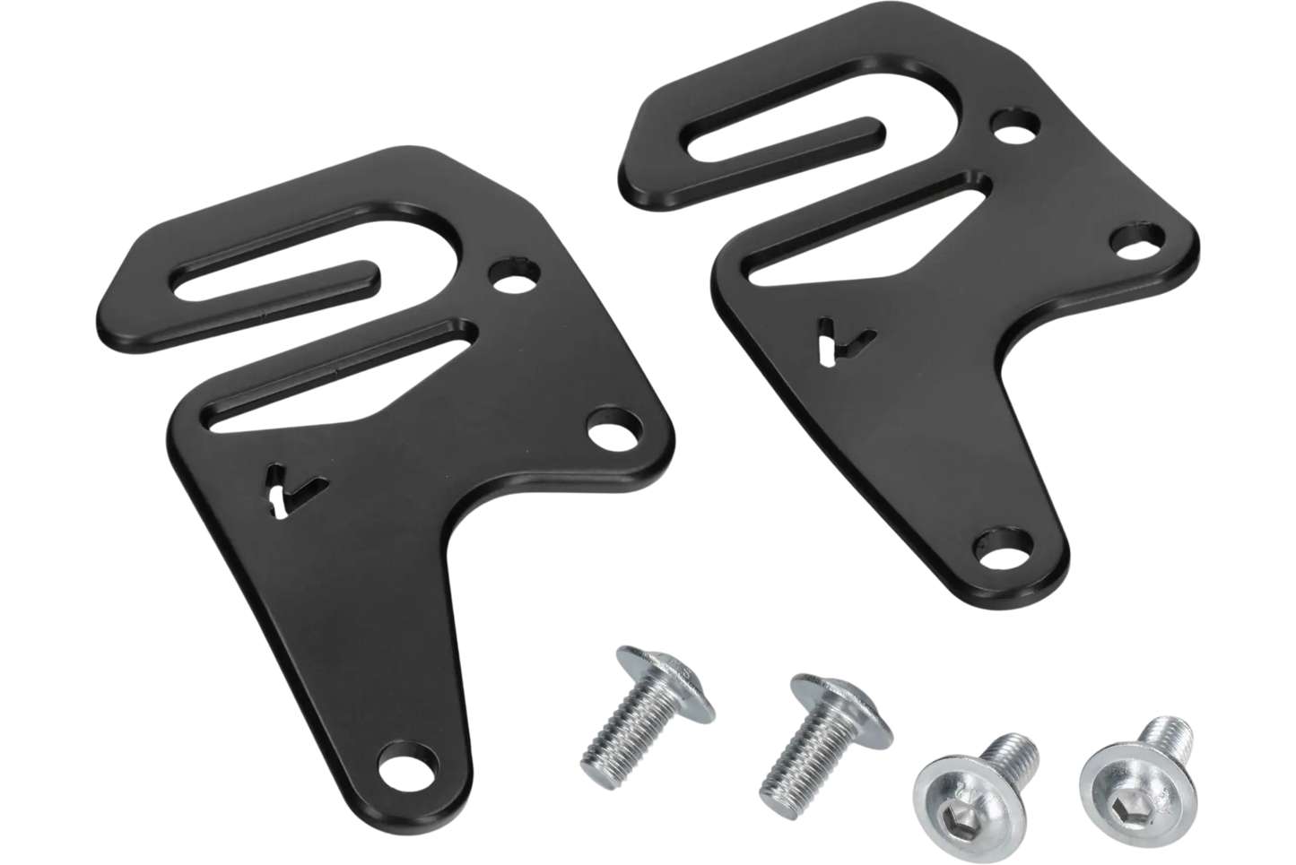 Yakk EXP - Luggage Mounts/Hooks - Black coated Aluminum - Husqvarna 701 Enduro/Supermoto (16-25), KTM SMC 690 R (08-25), KTM Enduro 690 R (08-25)