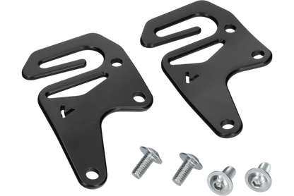Yakk EXP - Luggage Mounts/Hooks - Black coated Aluminum - Husqvarna 701 Enduro/Supermoto (16-25), KTM SMC 690 R (08-25), KTM Enduro 690 R (08-25)