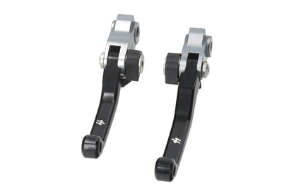 HLP MOTO - Clutch/Brake Lever Set - CNC Anodized Aluminum - Black/Silver - Various GASGAS KTM Husqvarna