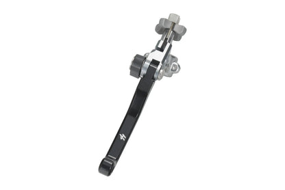 HLP MOTO - Clutch Lever - CNC Anodized Aluminum - Black/Silver - HONDA Universal