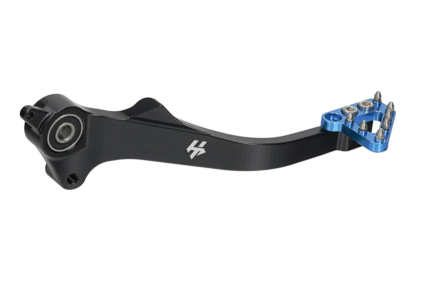 HLP MOTO - Rear Brake Lever - CNC Anodized Aluminum - Black/Blue - GASGAS ES700 SM700 Husqvarna Supermoto 701 Enduro 701