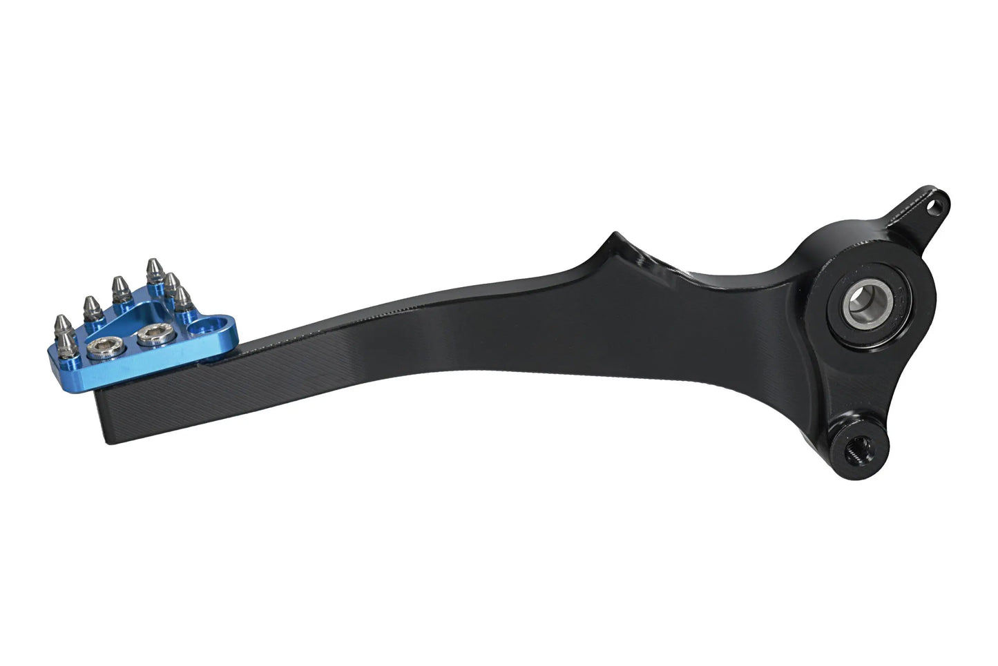 HLP MOTO - Rear Brake Lever - CNC Anodized Aluminum - Black/Blue - GASGAS ES700 SM700 Husqvarna Supermoto 701 Enduro 701
