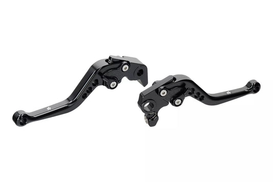 HLP MOTO - Sport Clutch/Brake Levers - CNC Aluminum - Black - KTM Duke 690 Enduro 690