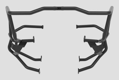 Yakk EXP - Full 'Bunker' Crash Bars - Black - BMW R 1300 GS Adventure (24-26)