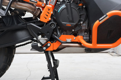 Yakk EXP - Crash Bar - Lower - Orange - KTM 790 Adventure (19-22), KTM 890 Adventure (21-22)