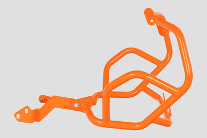 Yakk EXP - Crash Bar - Lower - Orange - KTM 790 Adventure (19-22), KTM 890 Adventure (21-22)