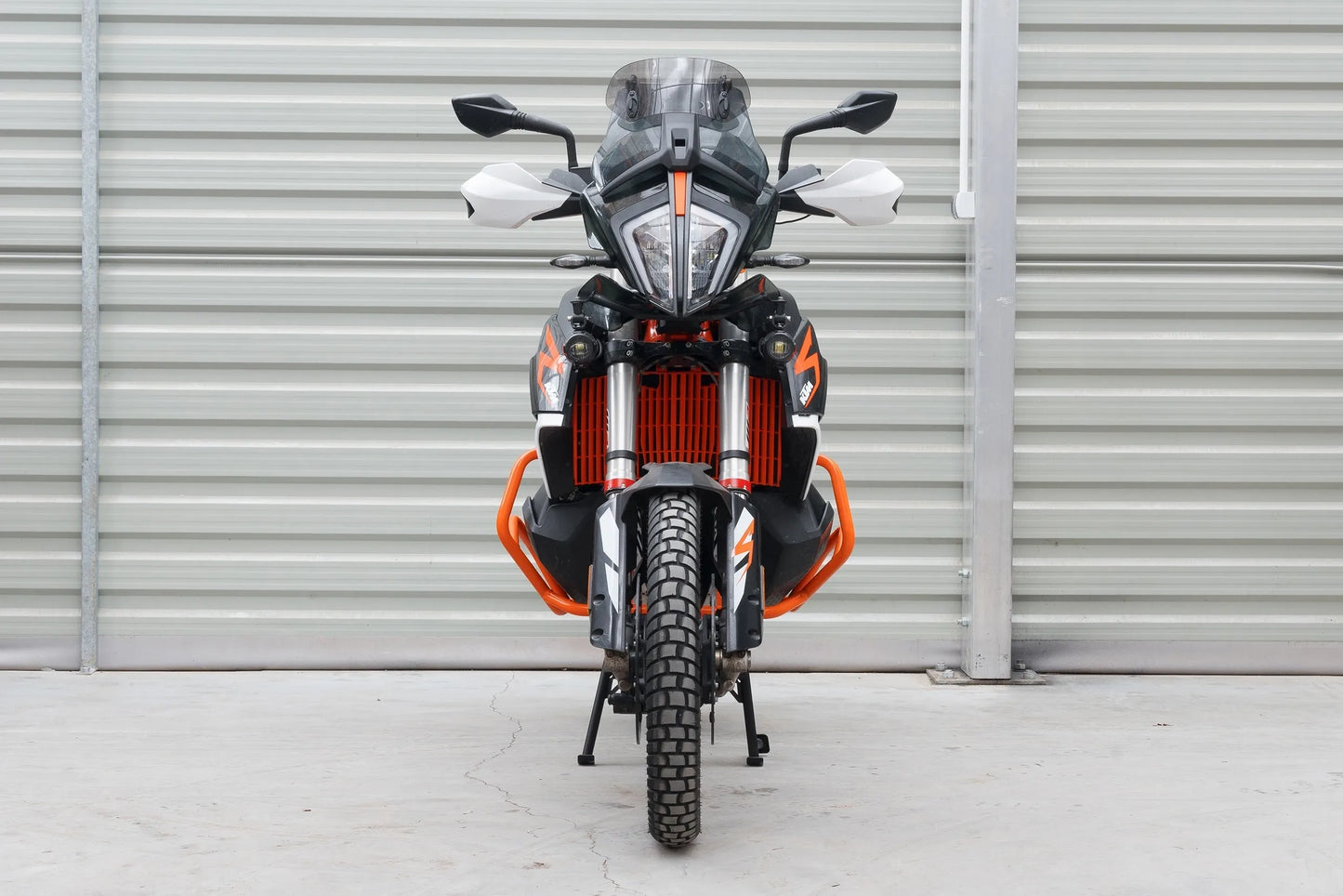 Yakk EXP - Crash Bar - Lower - Orange - KTM 790 Adventure (19-22), KTM 890 Adventure (21-22)