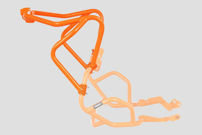 Yakk EXP - Upper Crash Bar - Orange - KTM 790 Adventure (19-22), KTM 890 Adventure (21-22)