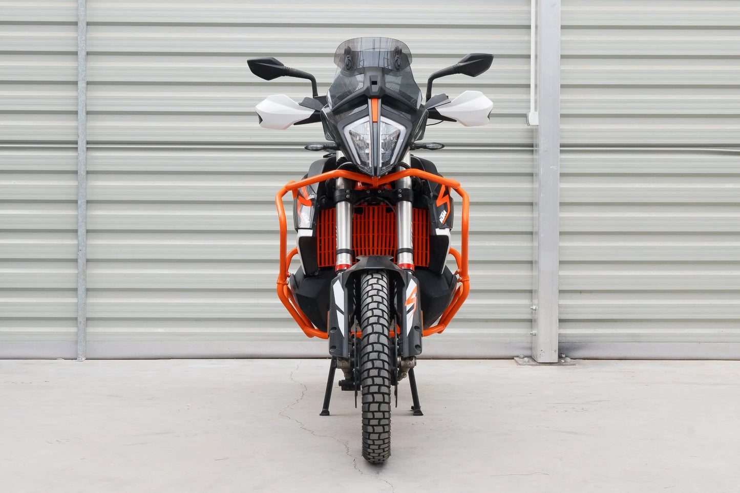 Yakk EXP - Upper Crash Bar - Orange - KTM 790 Adventure (19-22), KTM 890 Adventure (21-22)