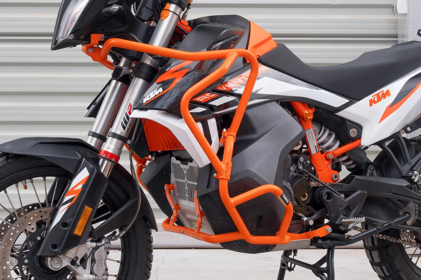 Yakk EXP - Upper Crash Bar - Orange - KTM 790 Adventure (19-22), KTM 890 Adventure (21-22)