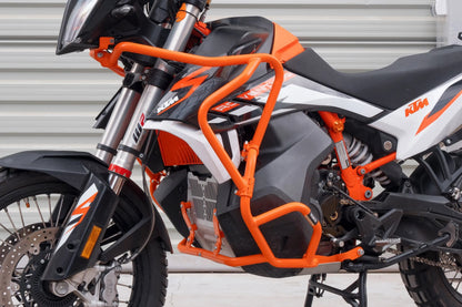 Yakk EXP - Upper Crash Bar - Orange - KTM 790 Adventure (19-22), KTM 890 Adventure (21-22)