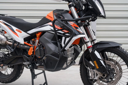 Yakk EXP - Upper Crash Bar - Black - KTM 790 Adventure (19-22), KTM 890 Adventure (21-22)