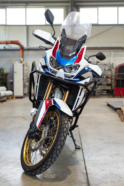 Yakk EXP - Crash Bars - White - HONDA CRF 1100 Africa Twin Adventure Sports (20-23)