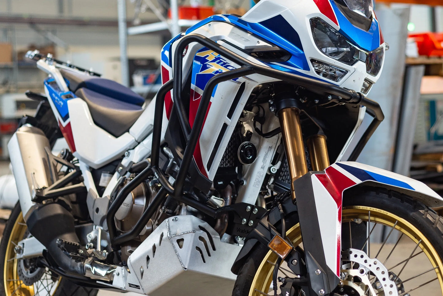 Yakk EXP - Crash Bars - White - HONDA CRF 1100 Africa Twin Adventure Sports (20-23)