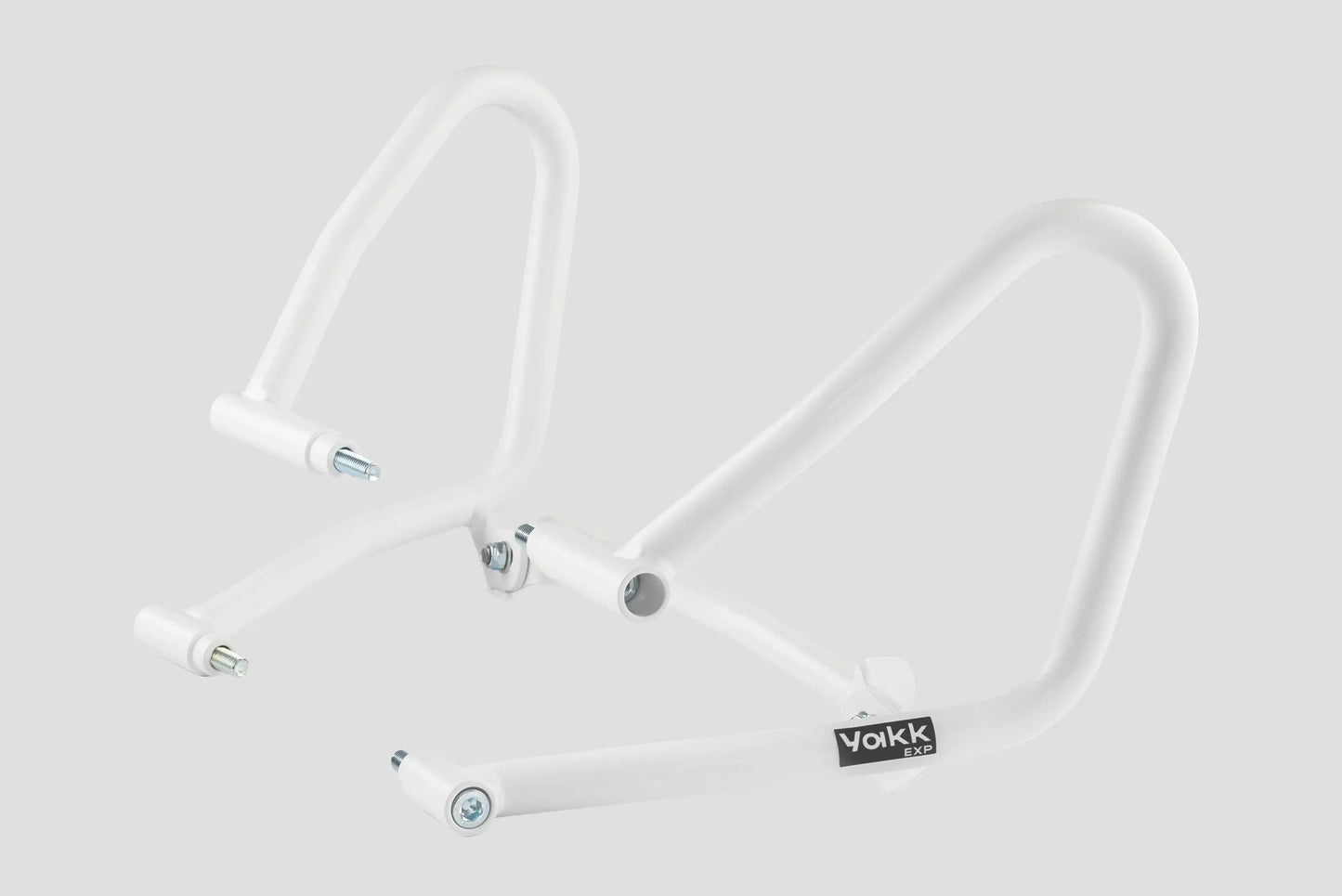 Yakk EXP - Crash Bar - White - Husqvarna 701 Enduro/Supermoto (16-25), KTM 690 (19-25), Gas Gas 700 ES/SM (22-25)