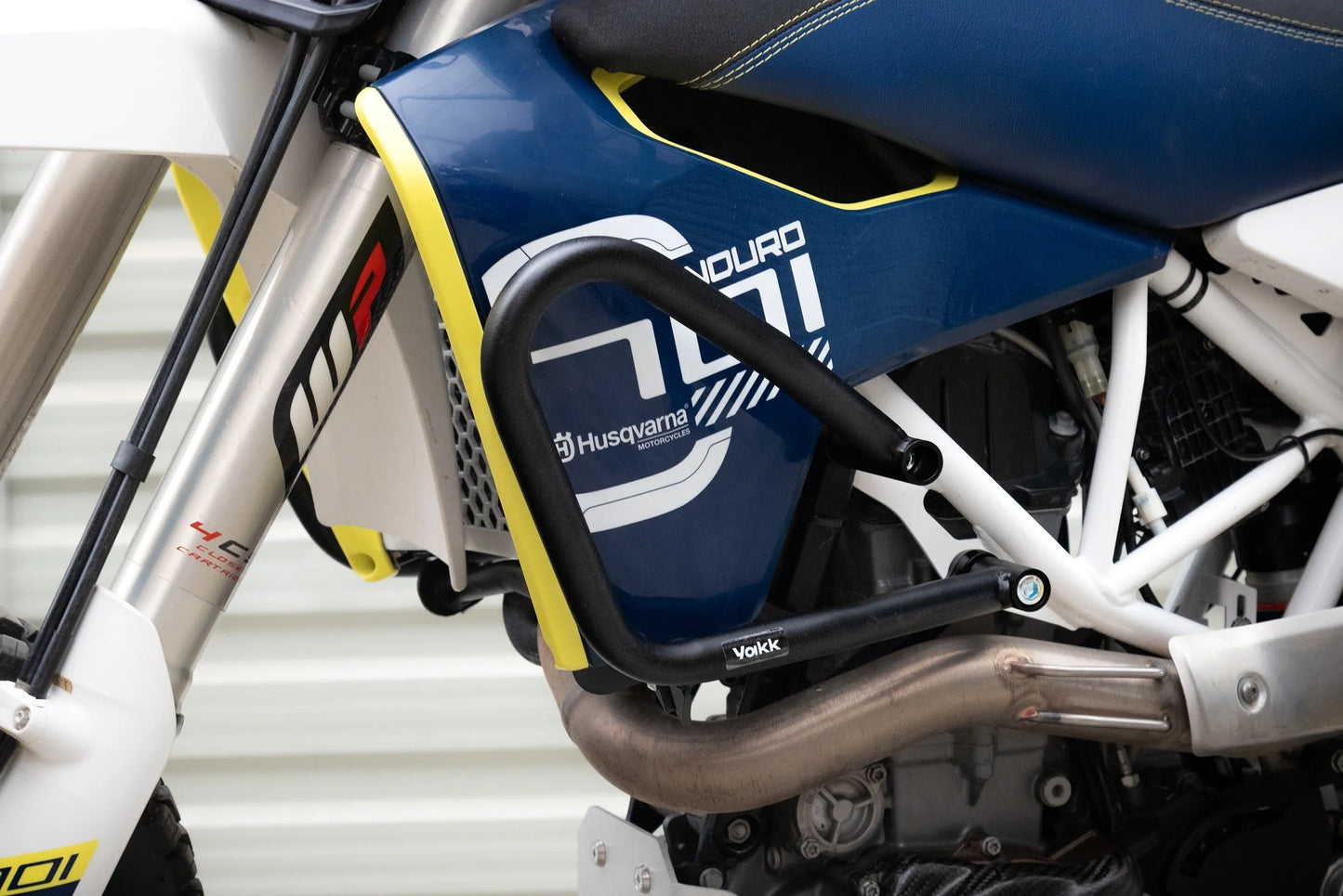 Yakk EXP - Crash Bar - Black - Husqvarna 701 Enduro/Supermoto (16-25), KTM 690 (19-25), Gas Gas 700 ES/SM (22-25)