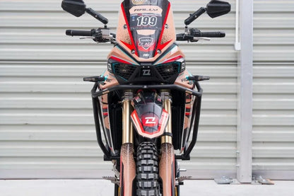 Yakk EXP - Crash Bars - Black - KOVE 800X Rally (24-26)