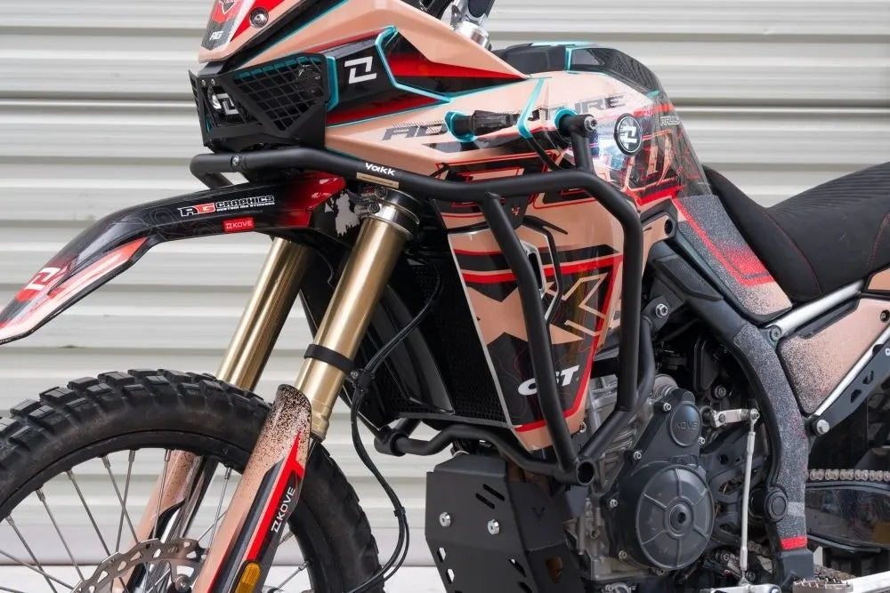 Yakk EXP - Crash Bars - Black - KOVE 800X Rally (24-26)