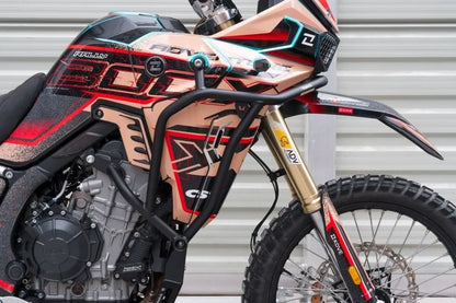 Yakk EXP - Crash Bars - Black - KOVE 800X Rally (24-26)