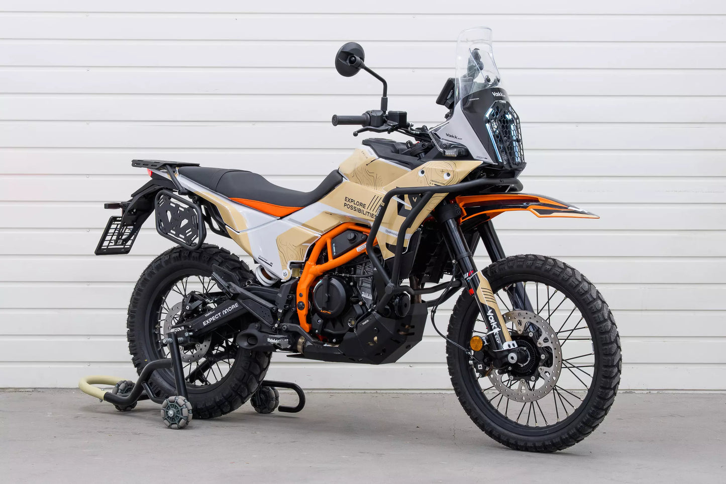 Yakk EXP - Upper Crash Bar - Black - KTM 390 Adventure (25-26)
