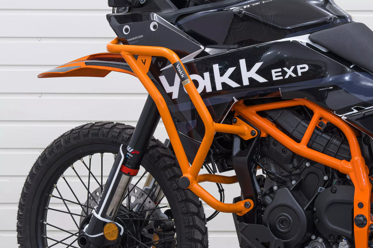 Yakk EXP - Upper Crash Bar - Orange - KTM 390 Adventure (25-26)