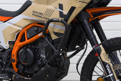 Yakk EXP - Lower Crash Bar - Black - KTM 390 Adventure (25-26), KTM Enduro R 125 (25-)