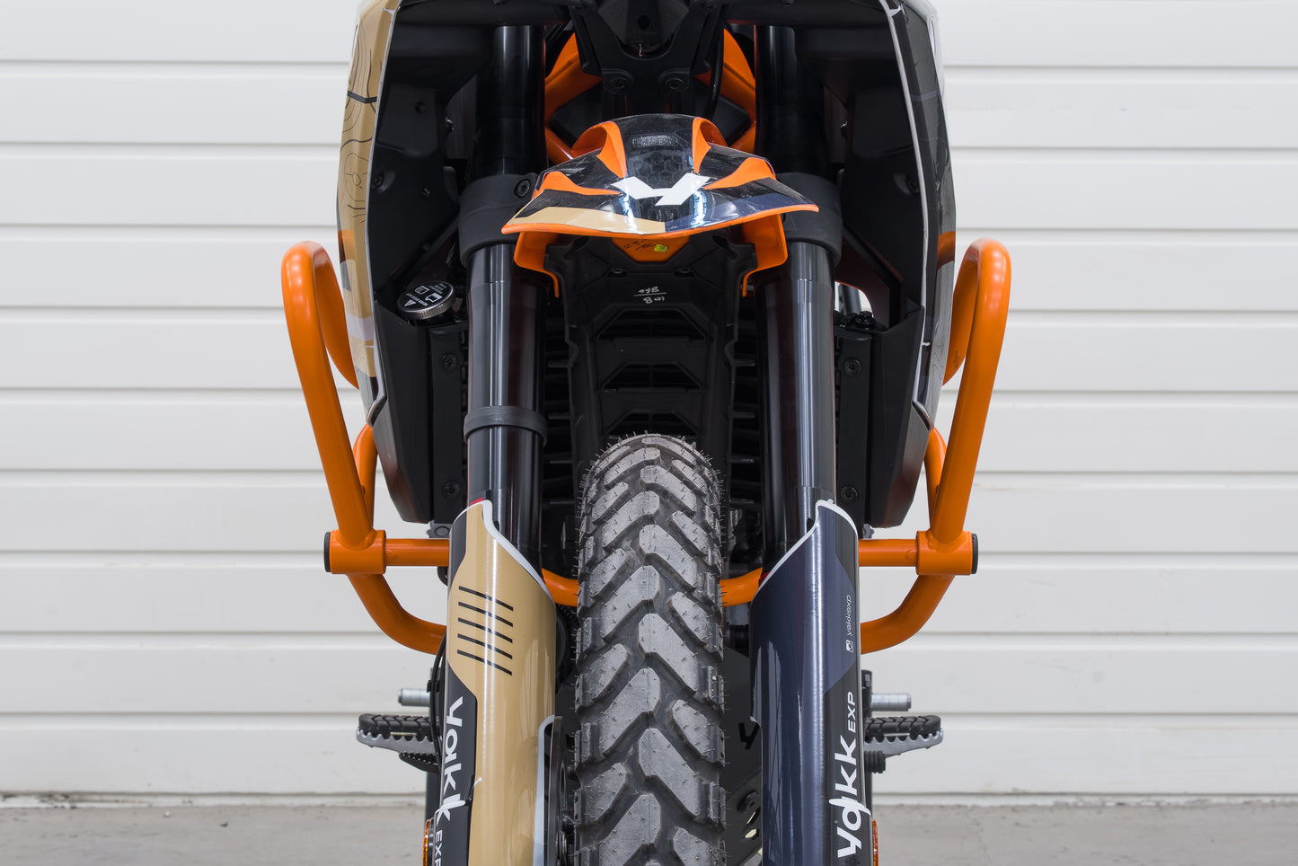 Yakk EXP - Lower Crash Bar - Orange - KTM 390 Adventure (25-26), KTM Enduro R 125 (25-)