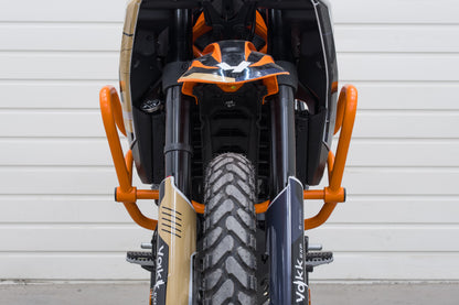 Yakk EXP - Lower Crash Bar - Orange - KTM 390 Adventure (25-26), KTM Enduro R 125 (25-)