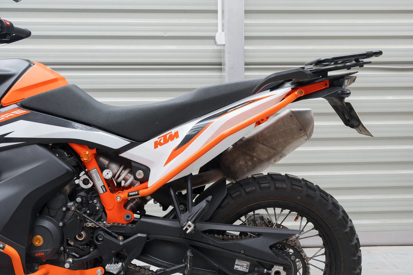 Yakk EXP - Rear Crash Bars - Orange - KTM 790 Adventure (19-25), KTM 890 Adventure (20-25)