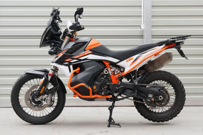 Yakk EXP - Rear Crash Bars - Orange - KTM 790 Adventure (19-25), KTM 890 Adventure (20-25)