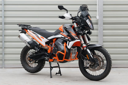 Yakk EXP - Rear Crash Bars - Orange - KTM 790 Adventure (19-25), KTM 890 Adventure (20-25)