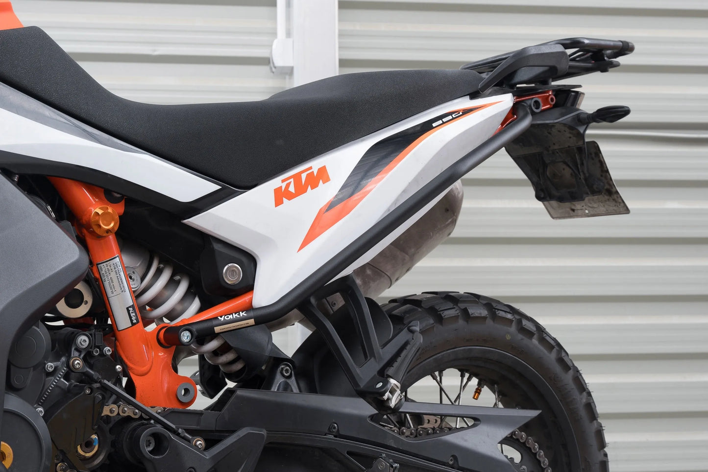 Yakk EXP - Rear Crash Bars - Black - KTM 790 Adventure (19-25), KTM 890 Adventure (20-25)