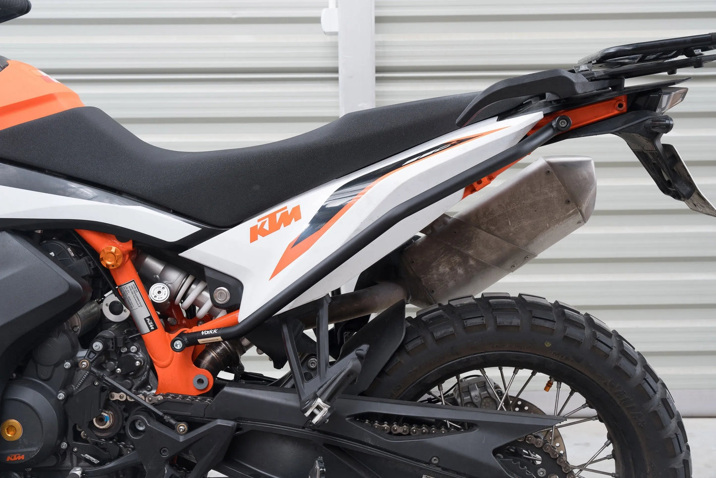 Yakk EXP - Rear Crash Bars - Black - KTM 790 Adventure (19-25), KTM 890 Adventure (20-25)
