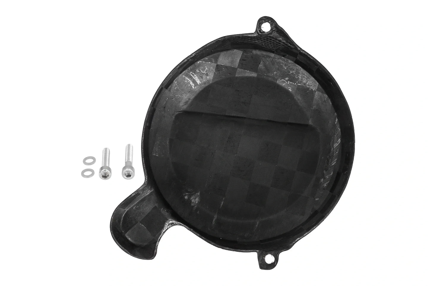 HLP MOTO - Carbon Fiber Clutch Cover/Shield - KTM Husqvarna 690/701 07-