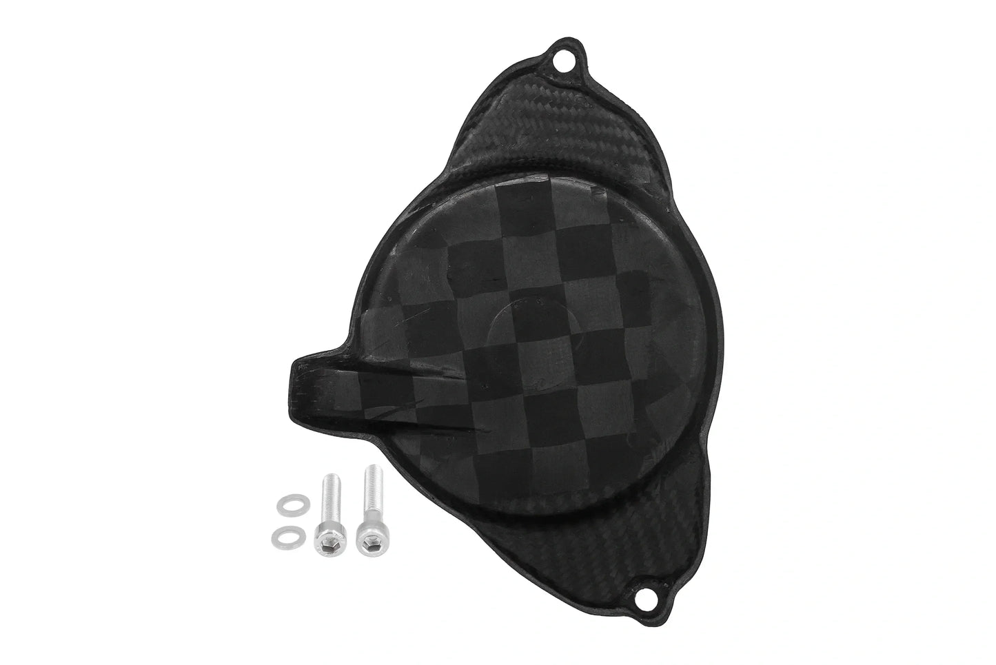 HLP MOTO - Carbon Fiber Ignition Cover/Shield - KTM Husqvarna 690/701 07-