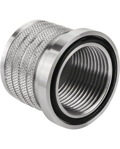 Aluminum Timing Chain Tensioner Cap - 'Knurled' CNC Milled - SR500 SR400 TT500 XT500