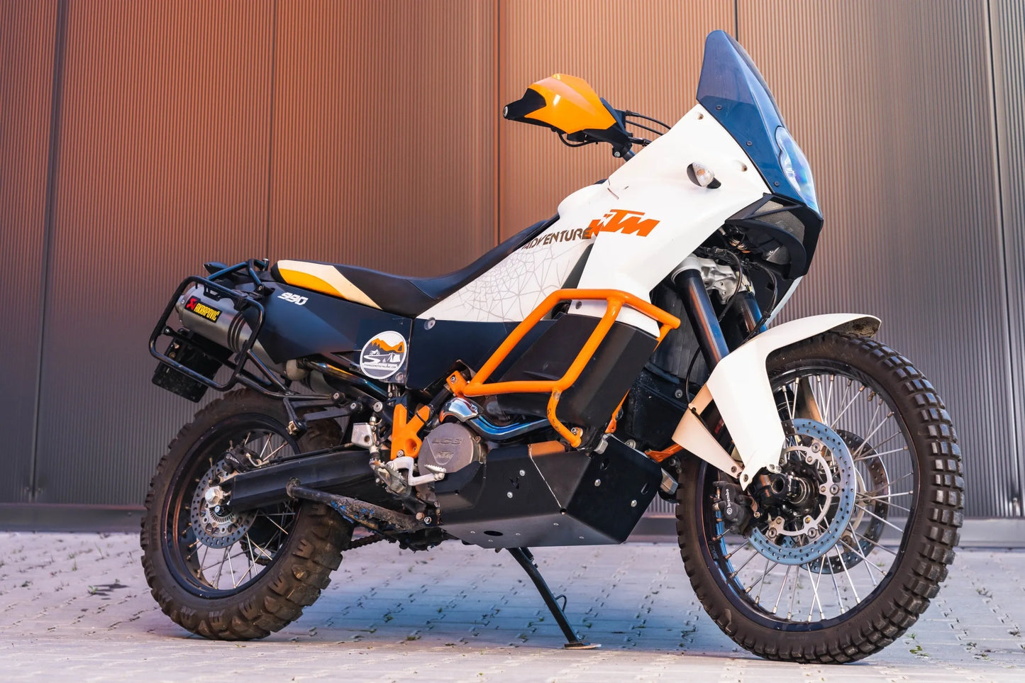 Yakk EXP - Skid Plate - Black - KTM 950 Adventure (03-06) KTM 990 Adventure (06-11)