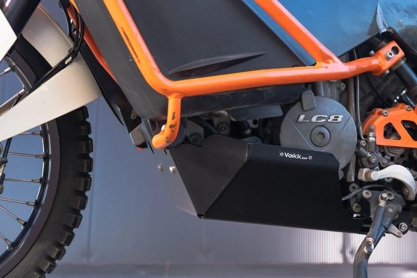Yakk EXP - Skid Plate - Black - KTM 950 Adventure (03-06) KTM 990 Adventure (06-11)