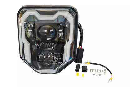 HLP MOTO - LED Headlight Assembly - Husqvarna Enduro 701 FE 250 FE 350 FE 450 FE 501 Supermoto 701 TE 125 TE 150 TE 250 TE 300