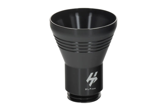 HLP MOTO - Oil Filler/Funnel - CNC Anodized Aluminum - Black - YAMAHA Tenere T7 '19-
