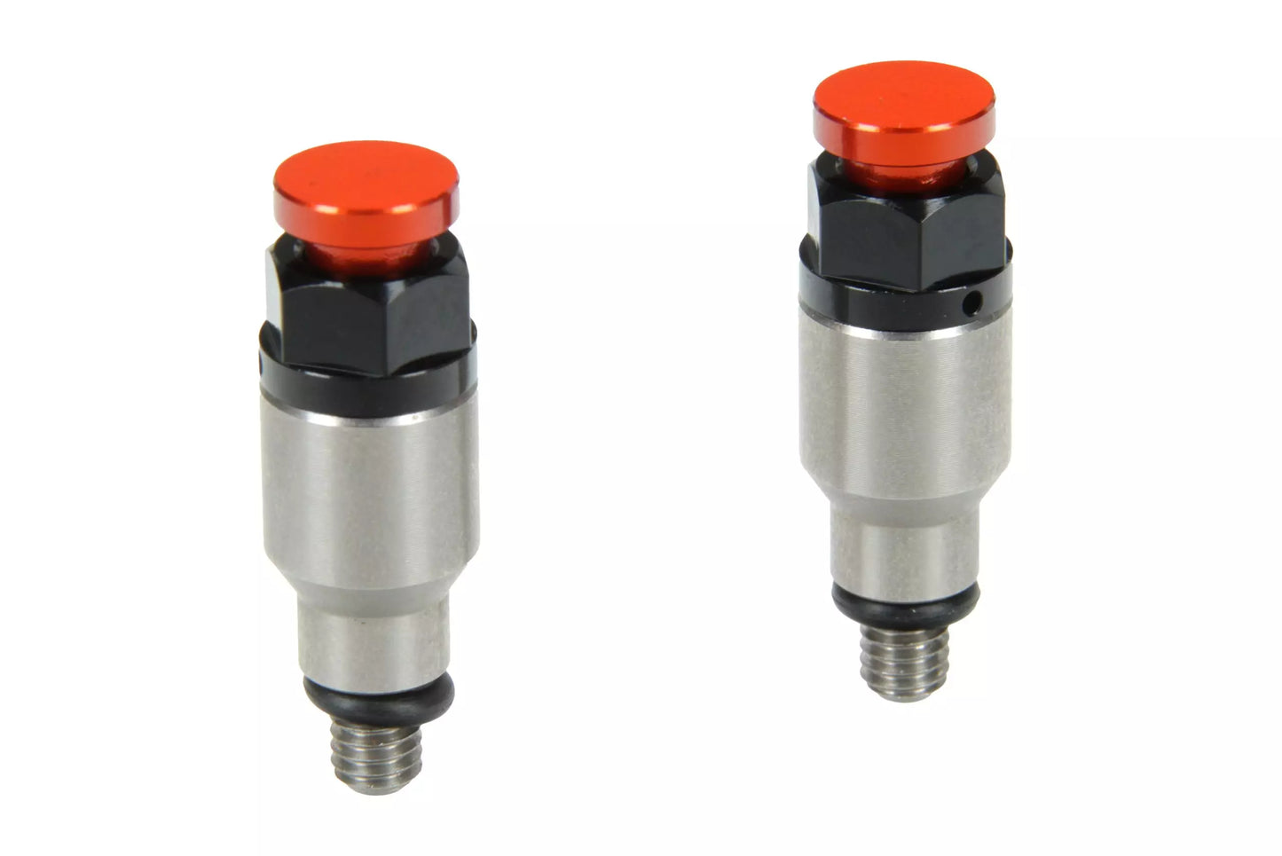 HLP MOTO - Front Fork Bleeders Set - CNC Anodized Aluminum - Orange - Various KTM Husqvarna